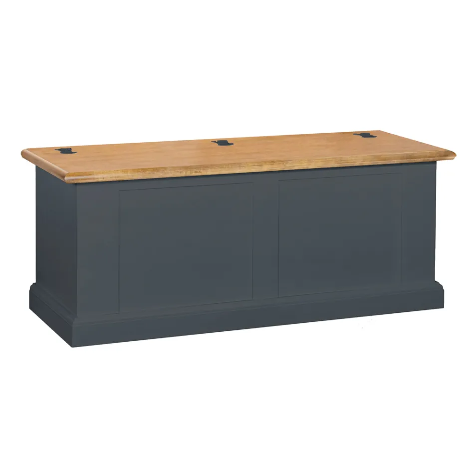 Cassapanca in Legno Impiallacciato e Diverse Finiture Made in Italy - Hermod Viadurini