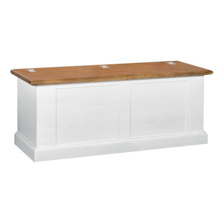 Cassapanca in Legno Impiallacciato e Diverse Finiture Made in Italy - Hermod Viadurini