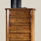 Cassettiera Stile Classico in Legno 7 o 5 Cassetti Made in Italy - Richard Viadurini