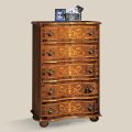 Cassettiera Stile Classico in Legno con Cassetti Made in Italy - Elegant