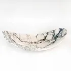 Centrotavola in Marmo Paonazzo di Design Made in Italy - Libeccio Viadurini