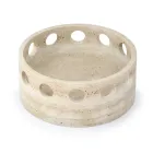 Centrotavola/Svuotatasche in Marmo Satinato Made in Italy - Hinata Viadurini