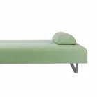 Chaise Longue da Esterno di Design in Metallo e Tessuto Made in Italy - Selia Viadurini