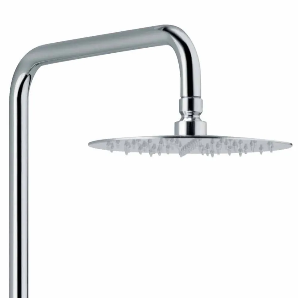 Colonna Doccia con Miscelatore Monocomando in Ottone Made in Italy - Padula Viadurini