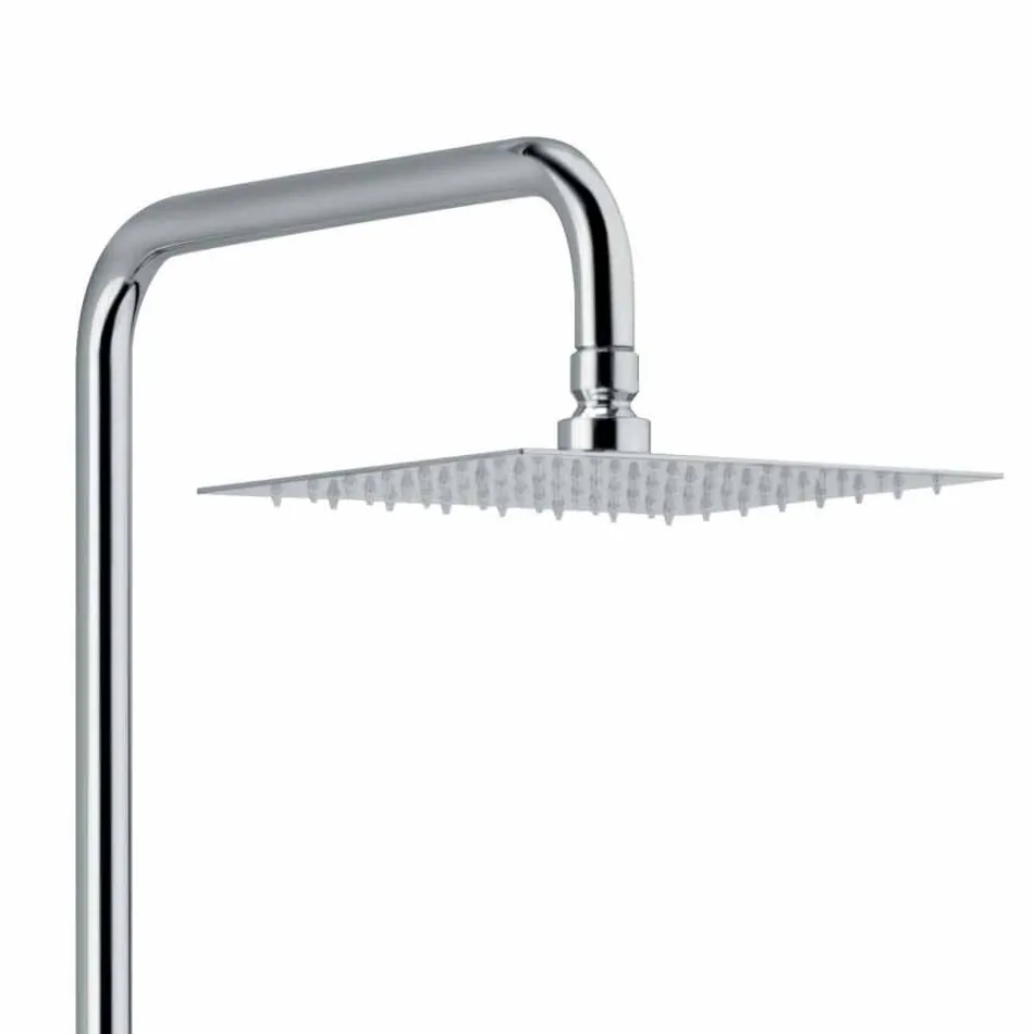Colonna Doccia con Miscelatore Monocomando in Ottone Made in Italy - Padula Viadurini