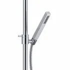 Colonna Doccia con Miscelatore Monocomando in Ottone Made in Italy - Padula Viadurini