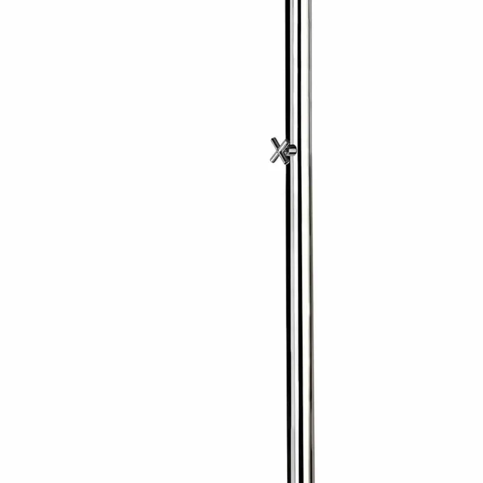 Colonna Doccia da Giardino in Acciaio Inox Cromato Made in Italy - Modeo Viadurini