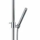 Colonna Doccia di Lusso in Ottone Finitura Cromata Made in Italy - Gallo Viadurini