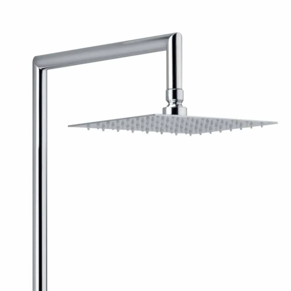 Colonna Doccia di Lusso in Ottone Finitura Cromata Made in Italy - Gallo Viadurini