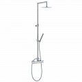 Colonna Doccia di Lusso in Ottone Finitura Cromata Made in Italy - Gallo