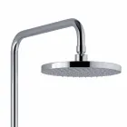 Colonna Doccia in Ottone Cromato Telescopica e Orientabile Made in Italy - Naspo Viadurini