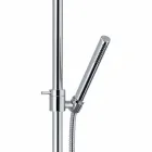Colonna Doccia Moderna in Ottone Finitura Cromata Made in Italy - Gallo Viadurini