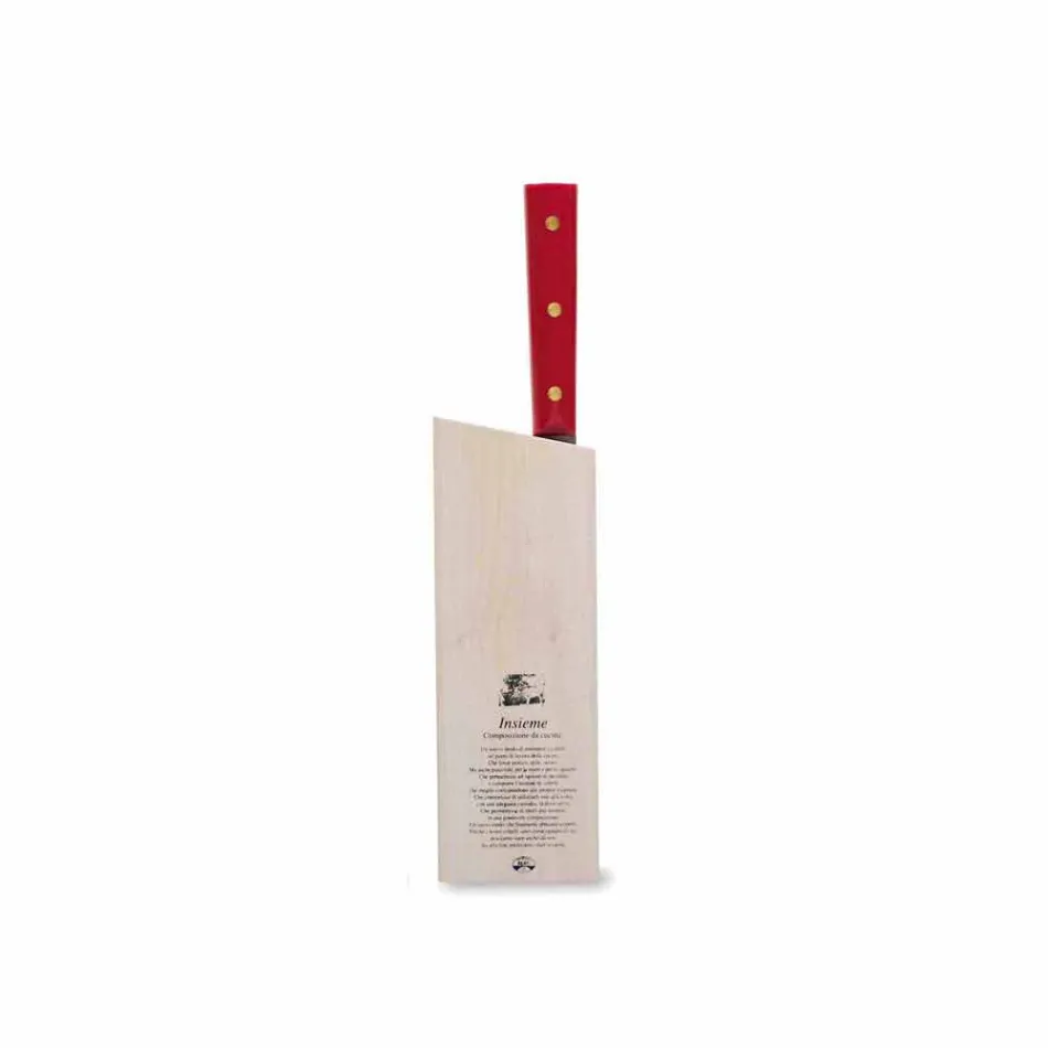 Coltello Santoku Carne Insieme con Ceppo Berti in Esclusiva per Viadurini-Varedo Viadurini