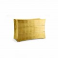 Comò a 3 cassetti in MDF design moderno, made in Italy, Isidoro