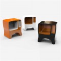 Comodino Design in Solid Surface Catodico Made in Italy