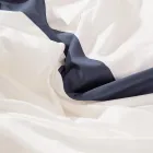 Completo Letto King Size in 100% Cotone e 10% Raso di Cotone - Dettaglio Viadurini