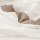 Completo Letto Matrimoniale in 100% Cotone e 10% Raso di Cotone - Dettaglio Viadurini