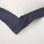 Completo Letto Una Piazza e Mezzo in 100% Cotone e 10% Raso di Cotone - Dettaglio Viadurini