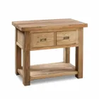 Composizione 3 Mobili Bagno in Legno di Teak con Lavabo in Resina - Essence Viadurini