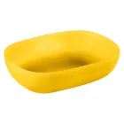 Composizione Accessori e Mobile Appoggio Giallo con Cassettiera - Georges  Viadurini