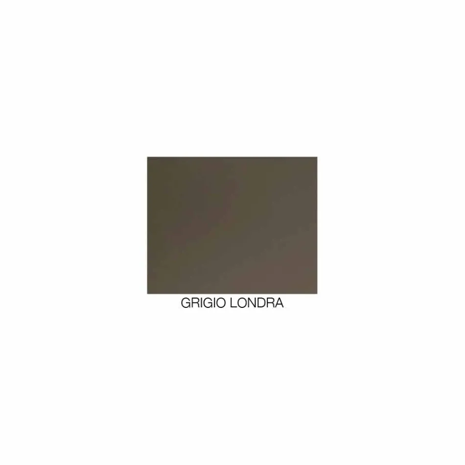 Composizione Arredo Bagno Sospesa in Fenix Grigio – Becky Viadurini