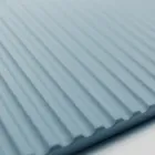 Composizione Bagno Azzurro Tiffany e Quercia con Specchio Made in Italy - Ermes Viadurini