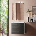 Composizione Bagno Composta da Specchio e Base Antigraffio Made in Italy - Kilos