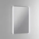 Composizione Bagno con 3 Cassetti Tortora Opachi, Specchio e Lavabo - Velaria Viadurini