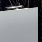 Composizione Bagno con 4 Cassetti, 2 Lavabi in Ceramica e Specchio - Titan Viadurini