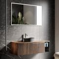Composizione Bagno in Quercia Cannettata e Vano a Giorno Made in Italy - Febe