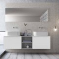 Composizione da Bagno dal Design Moderno a Sospensione Made in Italy - Callisi14