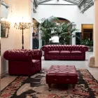 Composizione da Soggiorno con Divano, Poltrona e Panca Made in Italy - Spassoso Viadurini