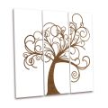 Composizione di 3 Pannelli che Raffigurano l'Albero della Vita Made in Italy - Eliza