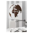 Composizione di 4 Pannelli che Raffigurano il Mondo Made in Italy - Ciro Viadurini