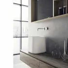 Composizione di Mobili Moderni da Bagno, Design Sospeso Made in Italy - Callisi6 Viadurini