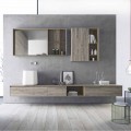 Composizione di Mobili Moderni da Bagno, Design Sospeso Made in Italy - Callisi6