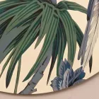 Composizione di Quadri in Legno con Stampa Tropicale Made in Italy - Giamaica Viadurini
