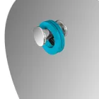 Composizione Mobile Bagno a Terra Incluso di Accessori Blu - Carolie Viadurini