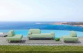 Composizione Salotto da Esterno in Tessuto di Design Made in Italy - Selia