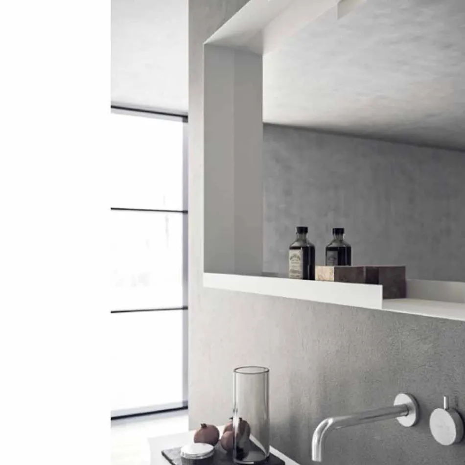 Composizione Sospesa di Design, Mobili Moderni di Design per il Bagno - Callisi5 Viadurini