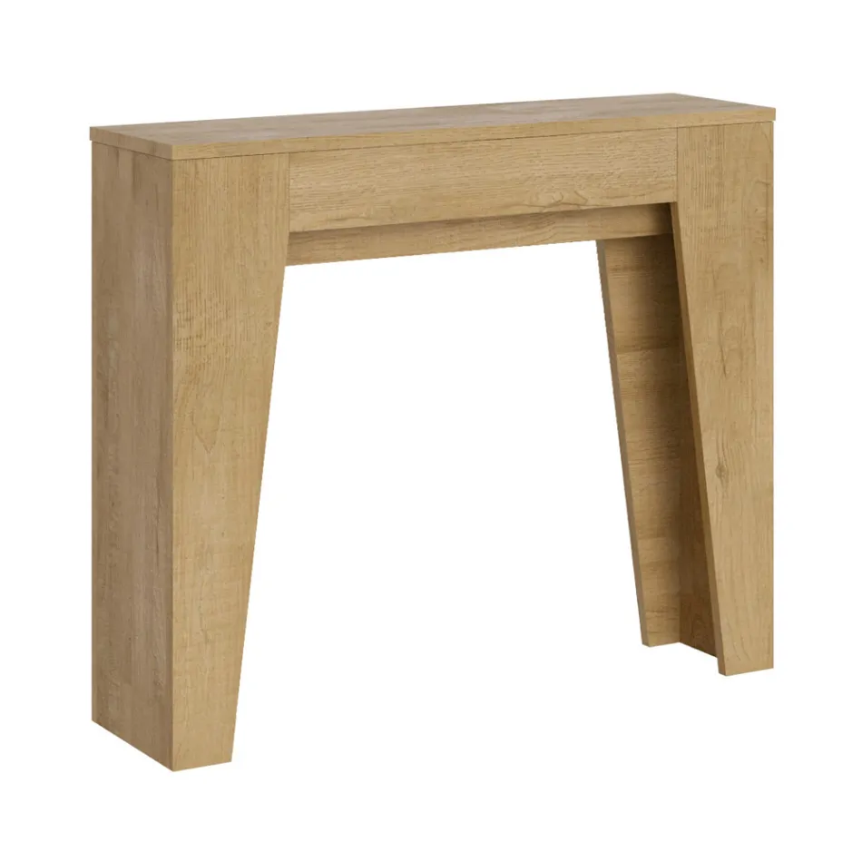 Consolle Allungabile a 181 cm in Nobilitato in Essenza Made in Italy - Castello Viadurini