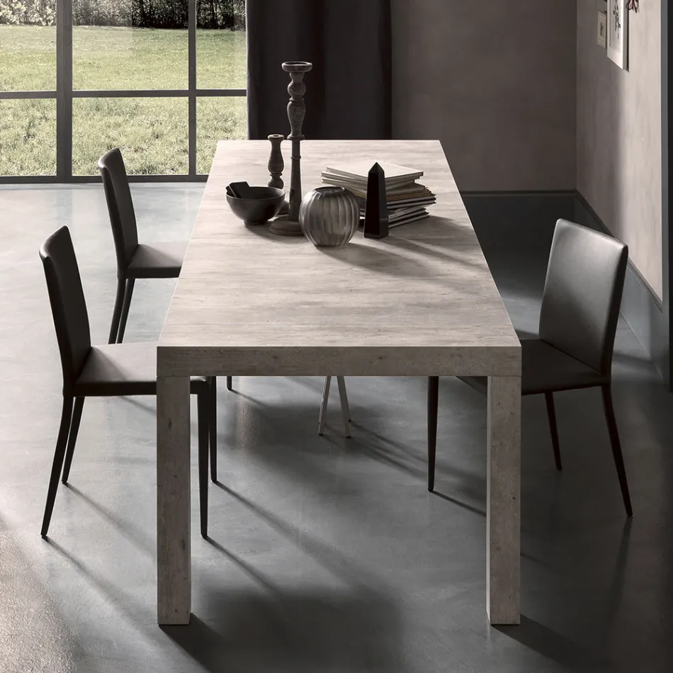 Consolle Allungabile a 290 cm in Legno Nobilitato Made in Italy - Paride Viadurini