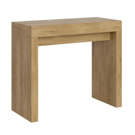 Consolle Allungabile a 300 cm con Supporto a 2 Gambe Made in Italy - Fantasma Viadurini