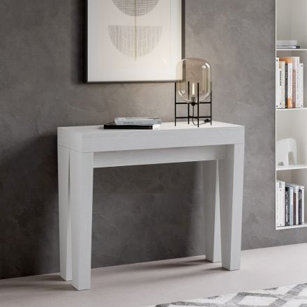 Consolle Allungabile a 300 cm in Legno Realizzata in Italia - Trono Viadurini
