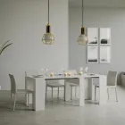 Consolle Allungabile a 308 cm con Supporto Centrale Made in Italy - Oracolo Viadurini