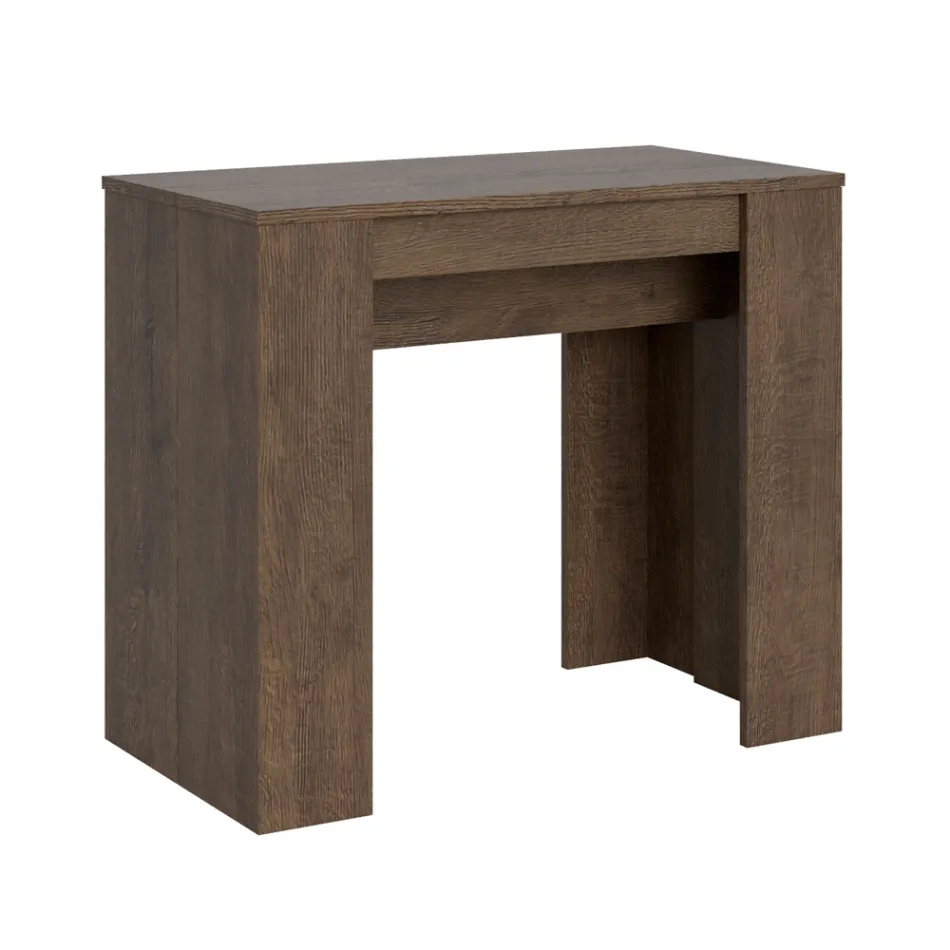 Consolle Allungabile a 308 cm con Supporto Centrale Made in Italy - Oracolo Viadurini