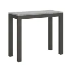 Consolle Allungabile di Design Moderno in Legno e Ferro Made in Italy – Never Viadurini