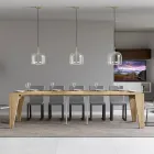 Consolle Allungabile Disponibili in 2 Diverse Misure Made in Italy - Grifone Viadurini