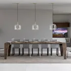 Consolle Allungabile Disponibili in 2 Diverse Misure Made in Italy - Grifone Viadurini