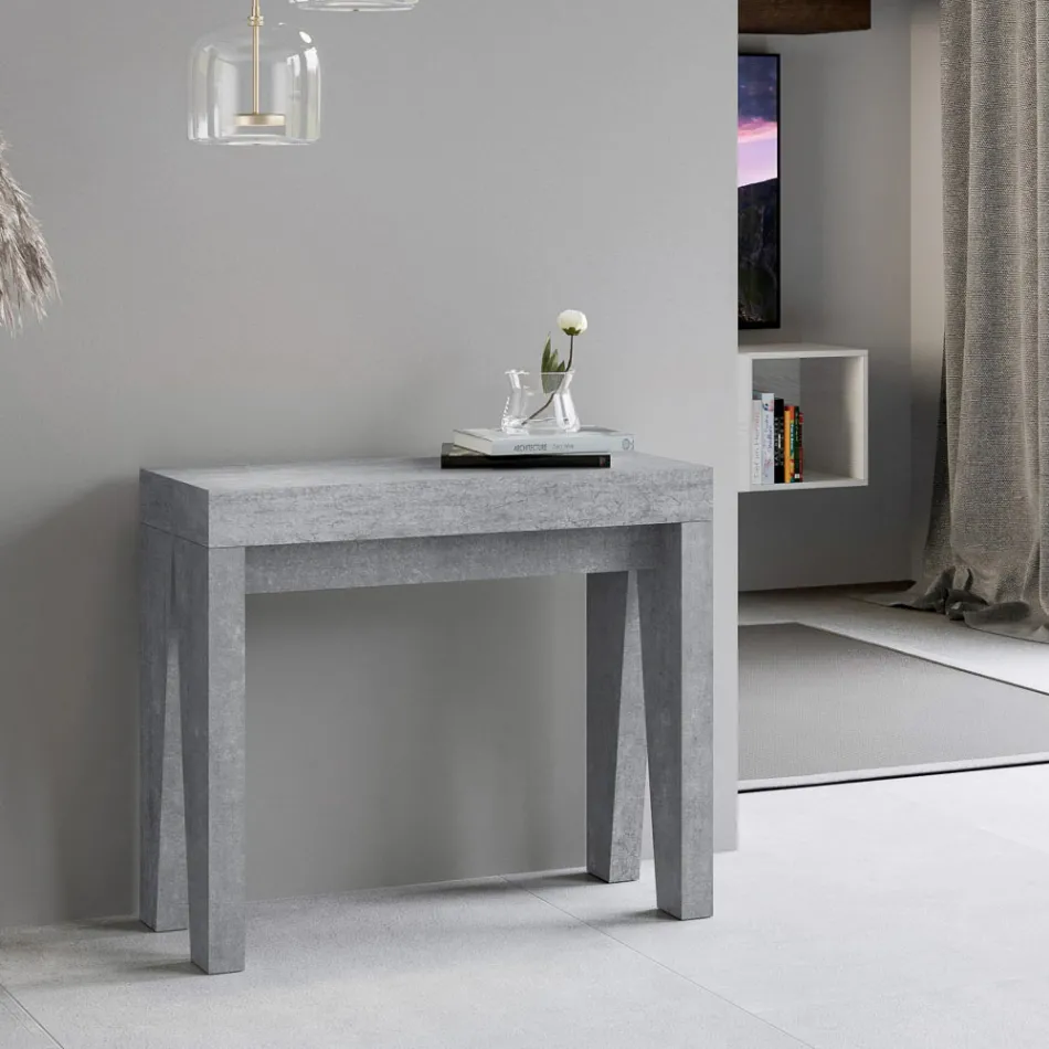 Consolle Allungabile Disponibili in 2 Diverse Misure Made in Italy - Grifone Viadurini
